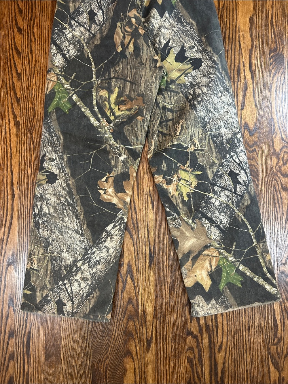 Vintage 90s Quilt Lined Camo Hunting Pants - Picture 6 of 7